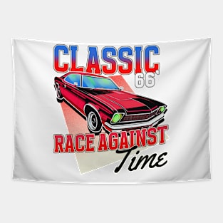 Classic Car Lover Tapestry