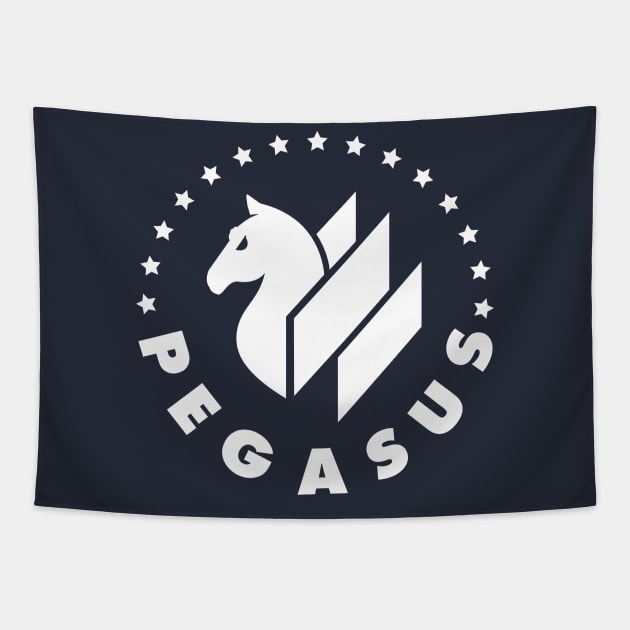 Project Pegasus Tapestry by MindsparkCreative