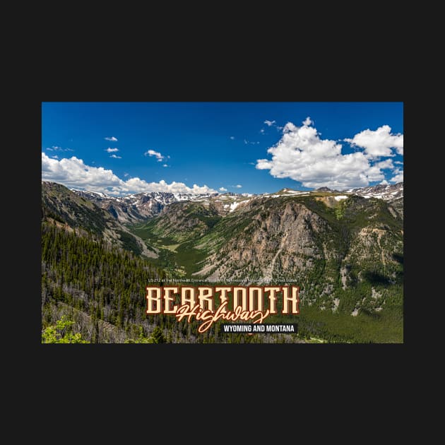 Beartooth Highway Wyoming and Montana by Gestalt Imagery