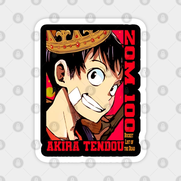 Akira Tendou Zom 100 Magnet by abdul rahim