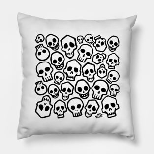 Skull Head Hunter Pillow