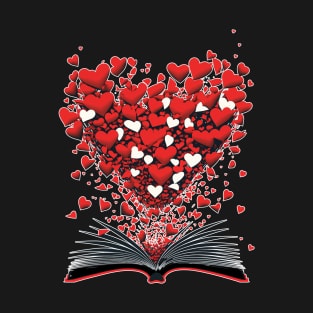 Book - I Love Books T-Shirt