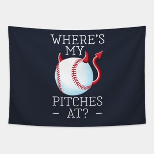 Funny Devil's Baseball, Where's My Pitches At? Tapestry