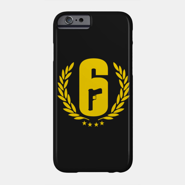 Rainbow Six Siege Logo Rainbow Phone Case Teepublic