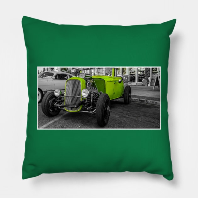 Lemon Twister Hot Rod Pillow by Hot Rod America