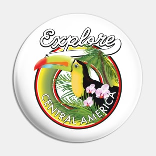 Explore Central America logo Pin