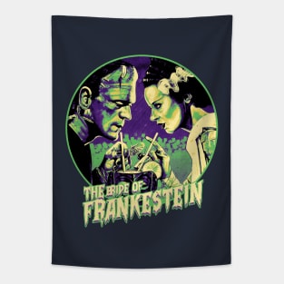 The Bride of Frankenstein Romance Tapestry