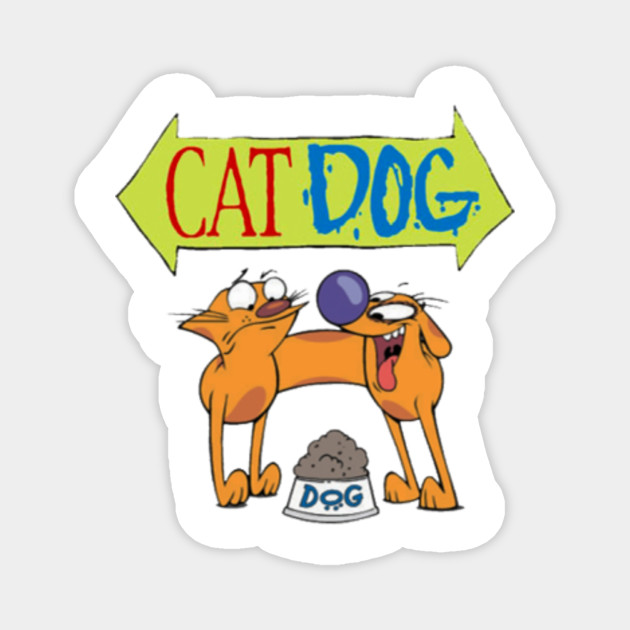 Catdog Logo Catdog Magnet Teepublic