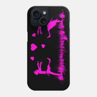 Zombie Love Pink Phone Case