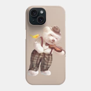 Smile Dog Playing Violin Phone Case