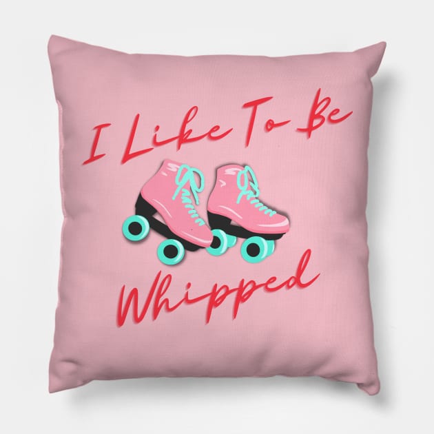 Whip That Jammer! Roller Derby Pillow by We Love Pop Culture