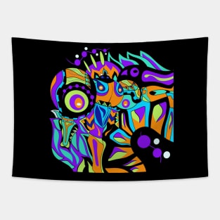 dark matter alien ecopop Tapestry