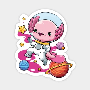 Space Axolotl Magnet