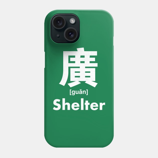 Shelter Chinese Character (Radical 53) Phone Case by launchinese