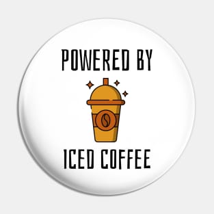 powered by iced coffee Pin