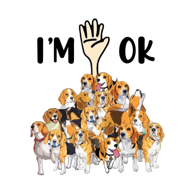 Full Of Dogs I'm OK by Jenna Lyannion