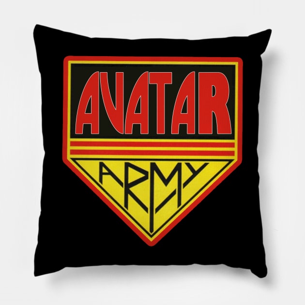 AVATAR ARMY! Pillow by RetroZest