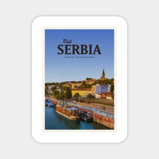 Visit Serbia Magnet