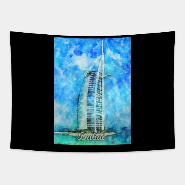 Dubai Tapestry by Durro