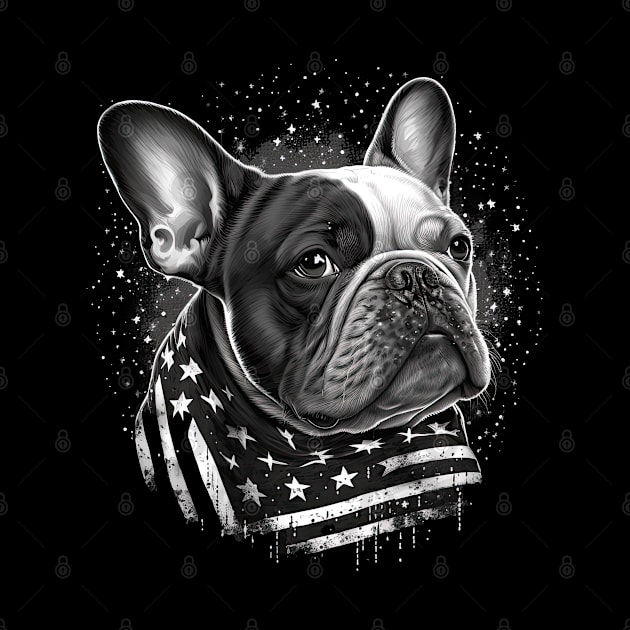 French Bulldog 4th of July by JayD World