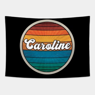 Caroline Vintage Name Tapestry