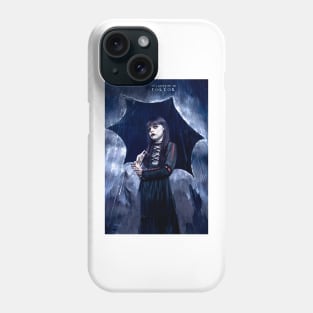 Wednesday Addams Series Cover Recreated 3 Phone Case