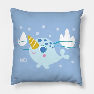 Baby Narwhal Pillow