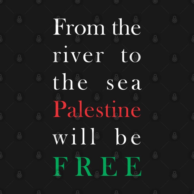 From the river to the sea, Palestine will be free by Sofiyyah Siyah