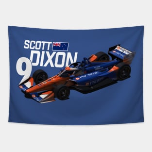 Scott Dixon 2020 (white text) Tapestry