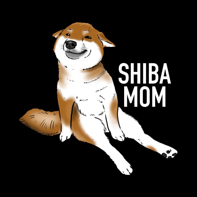 Shiba Inu Mom, Cute Shiba Inu, Shiba Inu Sitting by sockdogs