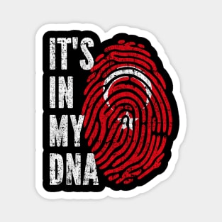 IT'S IN MY DNA Turkey Flag Men Women Kids Magnet