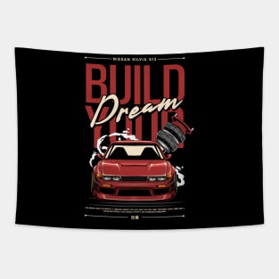 Build Your Dream Silvia SR13 Tapestry