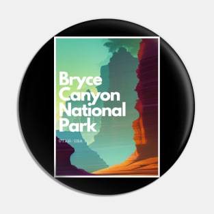 Bryce Canyon National Park hike Utah United States Pin