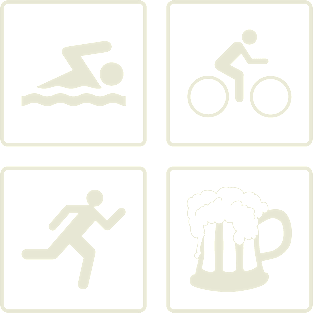 Swim. Bike. Run. Beer Magnet