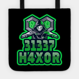 Cyber security - 31337 H4X0R Tote