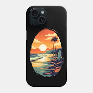 Surfin Sunset Phone Case