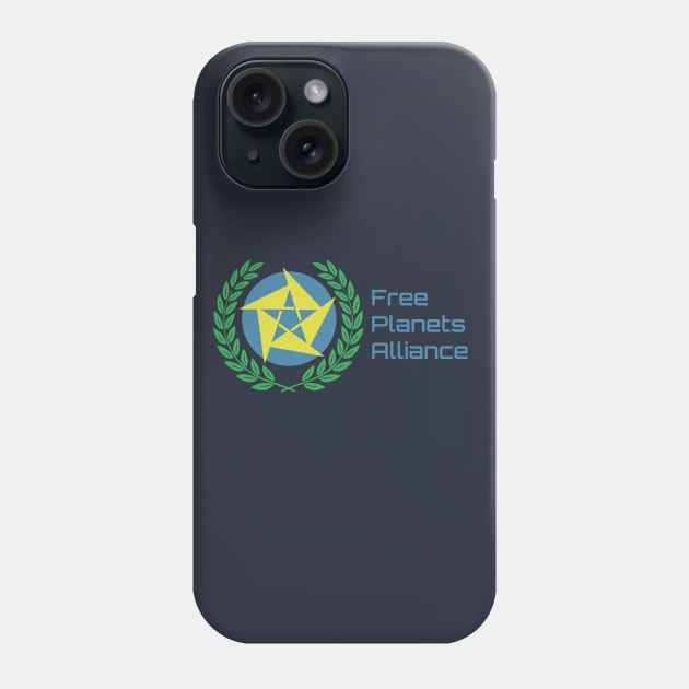 Free Planets Alliance Logo Phone Case by Eva Viñes