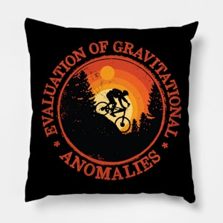 MTB Mountain Bike - Evaluation of Gravitational Anomalies Pillow