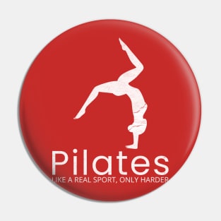 Pilates and Yoga Pink Pin