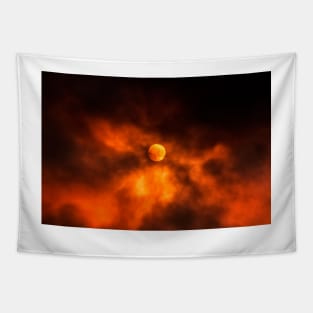 Sky on Fire Tapestry