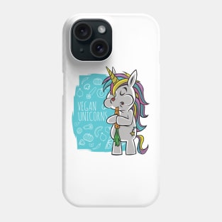 Vegan unicorn Phone Case