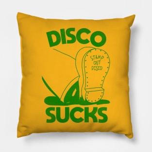 Disco Sucks / Stamp Out Disco Pillow