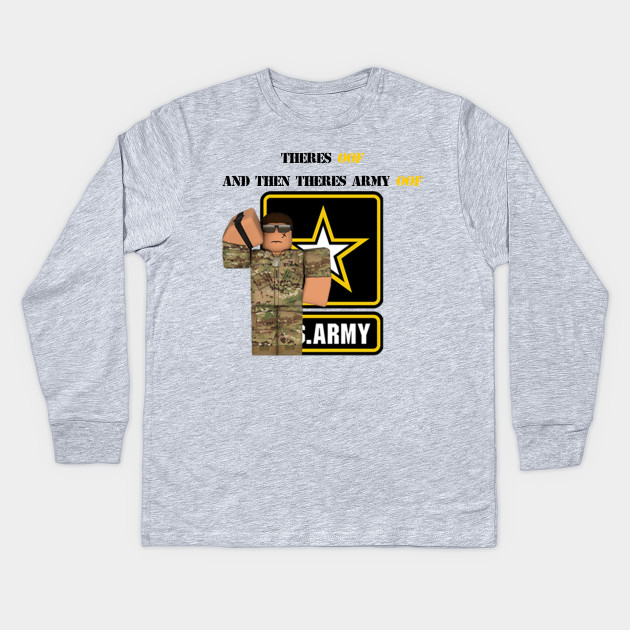 Roblox Army T Shirt Roblox Kids Long Sleeve T Shirt Teepublic - roblox army t shirt kids long sleeve t shirt