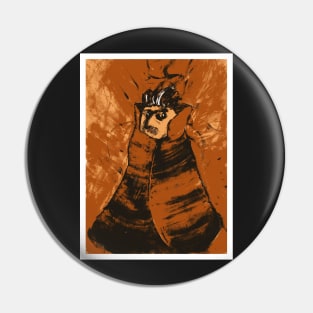 Portrait Of A Magician In Orange Pin