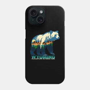 Yellowstone National Park - Bear Phone Case