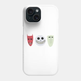 Lock, Shock, and Barrel Masks 2 Phone Case