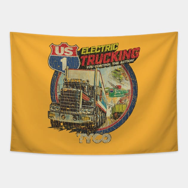 US-1 Electric Trucking 1981 Tapestry by JCD666