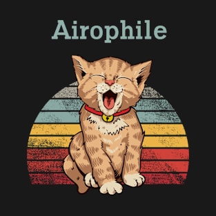 Cat t shirt - Airophile T-Shirt