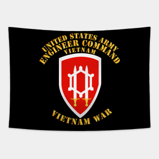 US Army Eng Cmd Vietnam - Vietnam War Tapestry