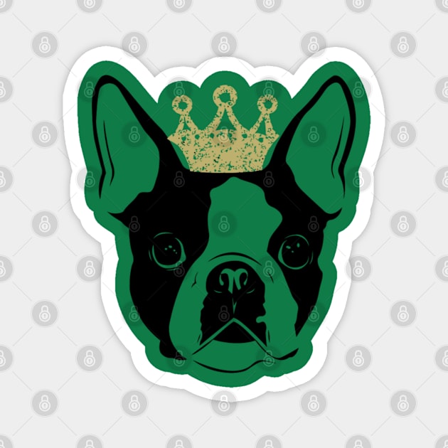 Boston terrier. Magnet by sudiptochy29